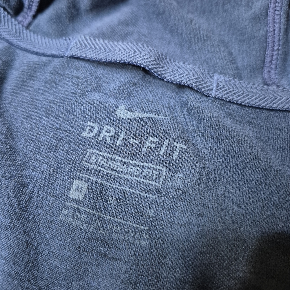Nike Dri-FIT Standard Fit Full Zip Dri-Fit Hoodie in Blue 2469/425 - Picture 4 of 8